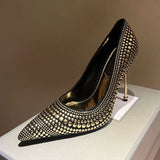 Funki Buys | Shoes | Women's Designer Crystal Super Heels | Leather