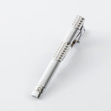 Funki Buys | Necktie Clips | Men's 1 Pcs Silver Plating Tie Clips