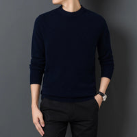 Funki Buys | Sweaters | Men's Casual Long Sleeve Pullover | Thin Pullover