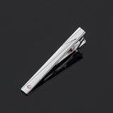 Funki Buys | Necktie Clips | Men's 1 Pcs Silver Plating Tie Clips
