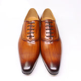 Funki Buys | Shoes | Men's Luxury Oxford Genuine Leather Shoe