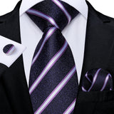 Funki Buys | Neckties | Men's Premium Fashion Silk 3Pcs Tie Set