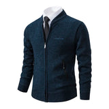 Funki Buys | Sweaters | Men's Casual Stand Up Collar Cardigan Sweater