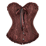 Funki Buys | Lingerie | Women's Pretty Overbust Corset | Bustier