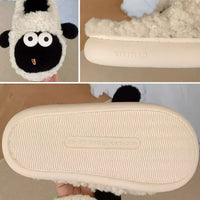 Funki Buys | Shoes | Women's Cute Little Sheep Cotton Slippers