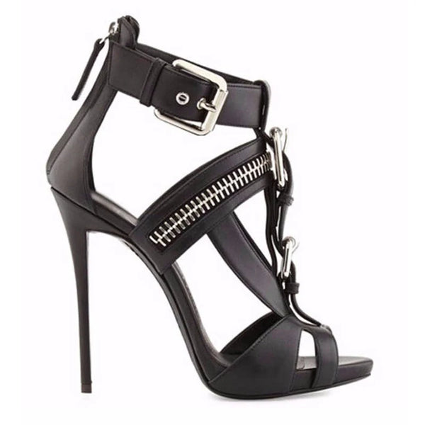 Funki Buys | Shoes | Women's Buckle Strap Gladiator Sandals | Zips