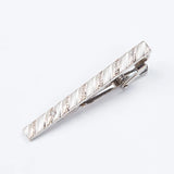 Funki Buys | Necktie Clips | Men Silver Color Formal Tie Clip