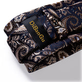 Funki Buys | Neckties | Men's 3Pcs Paisley Wedding Tie Sets
