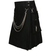 Funki Buys | Skirts | Men's Gothic Punk Fashion Kendo Pocket Kilts