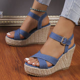 Funki Buys | Shoes | Women's Summer Casual Open Toe Platform Shoes
