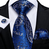 Funki Buys | Neckties | Men's 3Pcs Paisley Wedding Tie Sets