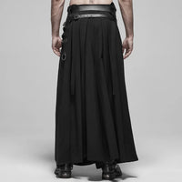 Funki Buys | Skirts | Men's Punk Japanese Kimono Pant Skirts