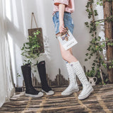 Funki Buys | Boots | Women's High Top Canvas Boots | Lace Up Zip Up