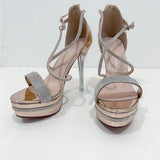 Funki Buys | Shoes | Women's Super High Heel Sandals | Party Nightclub