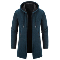 Funki Buys | Jackets | Men's Long Sweater Coats | Winter Hooded Cardigans