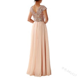 Funki Buys | Dresses | Women's Sequined Evening Dress | Prom Gown