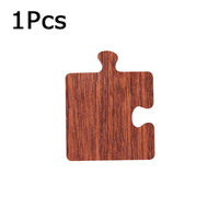 Funki Buys | Coasters | Wood Jigsaw Puzzle Coasters |1|6 Pcs