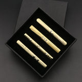 Funki Buys | Necktie Clips | Men's Stylish 4 Pcs Tie Clip Gift Box