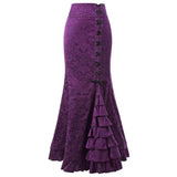 Funki Buys | Skirts | Women's Fashion Gothic Long Skirts | Vintage