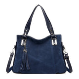 Funki Buys | Bags | Handbags | Women's Soft Suede Leather Shoulder Bag