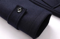 Funki Buys | Jackets | Men's Winter Woolen Long Dust Coats | Trench