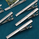 1Pcs Durable Metal Tie Clip Simple Silver Men Necktie Bar Clasp Iron Male Shirts Tie Pin For Wedding Gentleman - image 2