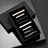 Funki Buys | Necktie Clips | Men's 8 Pcs Short Tie Clips Gift Set