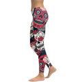 Funki Buys | Pants | Women's Yoga Pants Skull Print Leggings