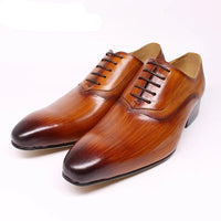 Funki Buys | Shoes | Men's Luxury Oxford Genuine Leather Shoe