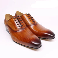 Funki Buys | Shoes | Men's Luxury Oxford Genuine Leather Shoe