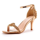 Funki Buys | Shoes | Women's Summer Fashion Beaded Sandals | 7cm