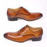 Funki Buys | Shoes | Men's Luxury Oxford Genuine Leather Shoe