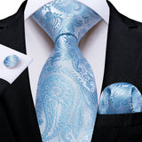 Funki Buys | Neckties | Men's 3Pcs Paisley Wedding Tie Sets