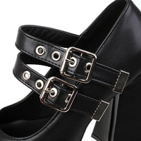 Funki Buys | Shoes | Women's Sweet Mary Jane Chunky Platforms | Square