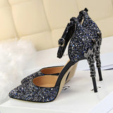 Funki Buys | Shoes | Women's Elegant Party Glitter Sandals