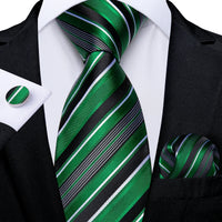 Funki Buys | Neckties | Men's Premium Fashion Silk 3Pcs Tie Set