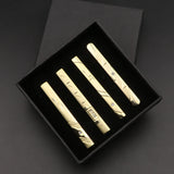Funki Buys | Necktie Clips | Men's Stylish 4 Pcs Tie Clip Gift Box