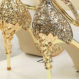 Funki Buys | Shoes | Women's Elegant Party Glitter Sandals