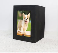 Funki Buys | Cremation Urns | Pet Memorial Wooden Photo Urn