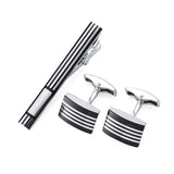 Funki Buys | Cufflinks | Men's French Shirt Cufflinks & Tie Clip Set