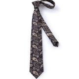 Funki Buys | Neckties | Men's 3Pcs Paisley Wedding Tie Sets