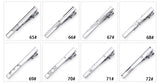 Funki Buys | Necktie Clips | Men's 8 Pcs Metal Tie Clip Gift Sets