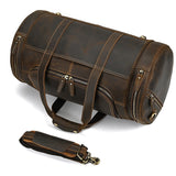 Funki Buys | Bags | Travel Bags | Men's Large Leather Overnight Duffel