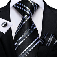 Funki Buys | Neckties | Men's Premium Fashion Silk 3Pcs Tie Set