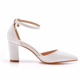 Funki Buys | Shoes | Women's Elegant Wedding Bride Shoes | Pointed Toe