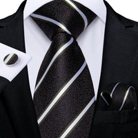 Funki Buys | Neckties | Men's Premium Fashion Silk 3Pcs Tie Set