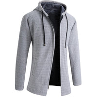 Funki Buys | Jackets | Men's Cashmere Cardigan Coat Sweater | Hoodie