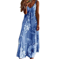 Funki Buys | Dresses | Women's Floral Maxi Party Dress | Boho Summer