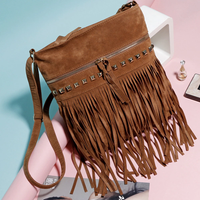 Funki Buys | Bags | Handbags | Women's Hippie Fringed Shoulder Bag