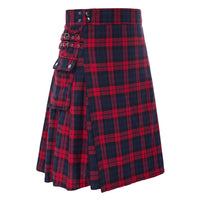 Funki Buys | Skirts | Men's Gothic Punk Pleated Pocket Kilts | Vintage